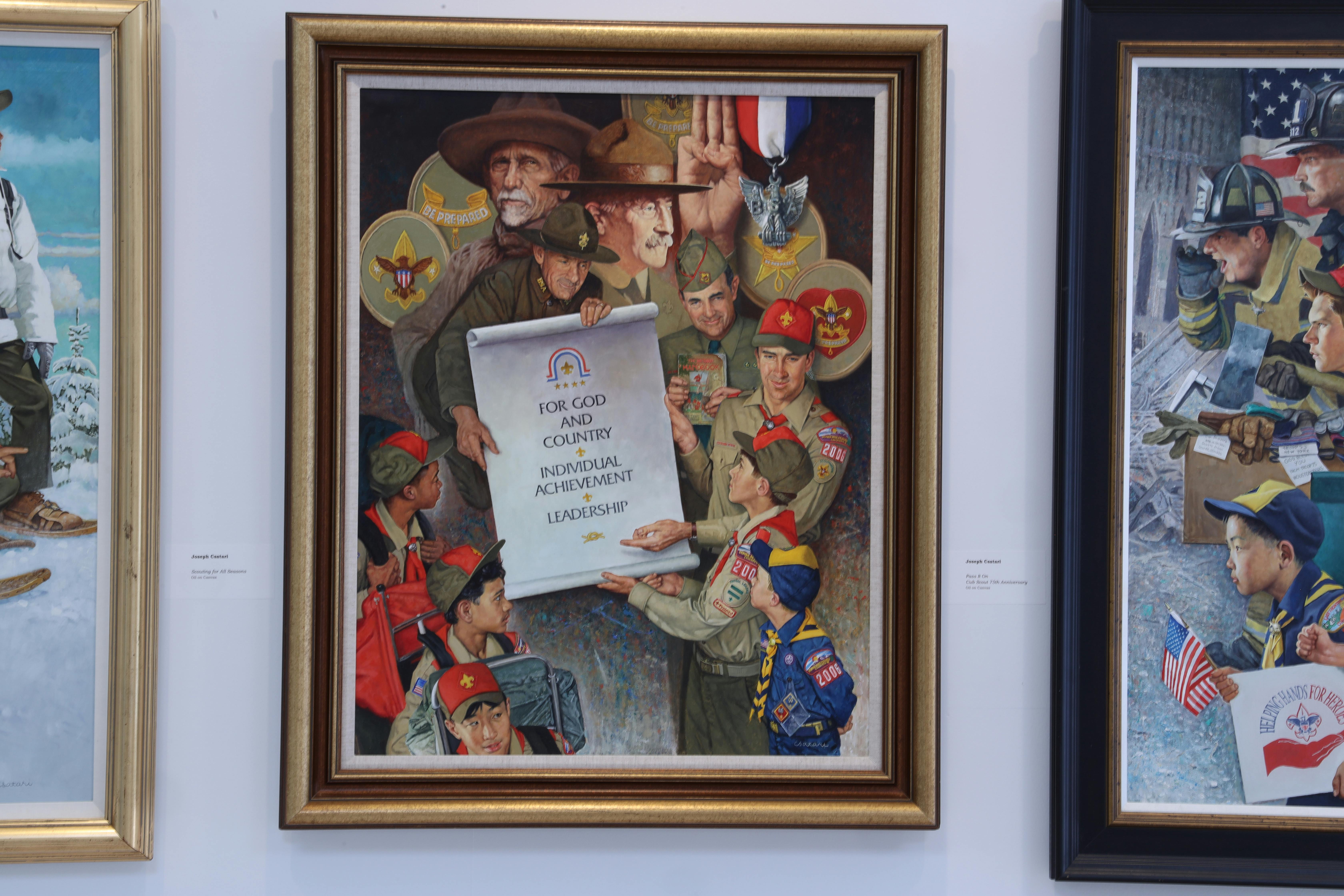 How Norman Rockwell's Boy Scout Paintings Ended Up in Ohio