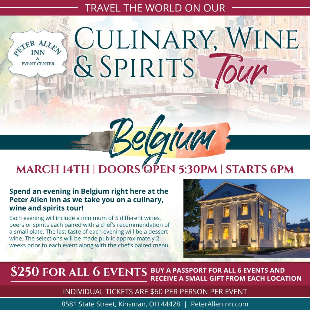 Culinary Wine Spirits Tour Belgium